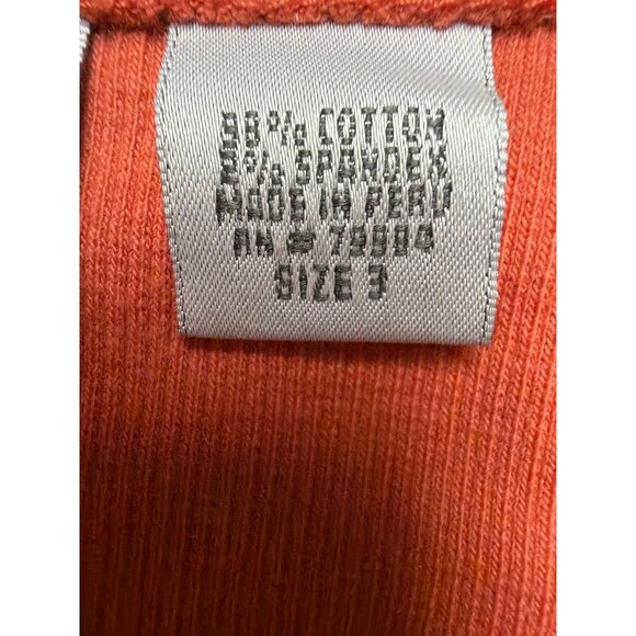 Chicos Women's Ribbed Scoop Neck Sleeveless Tank Top Size XL Cotton Blend - Picture 5 of 7